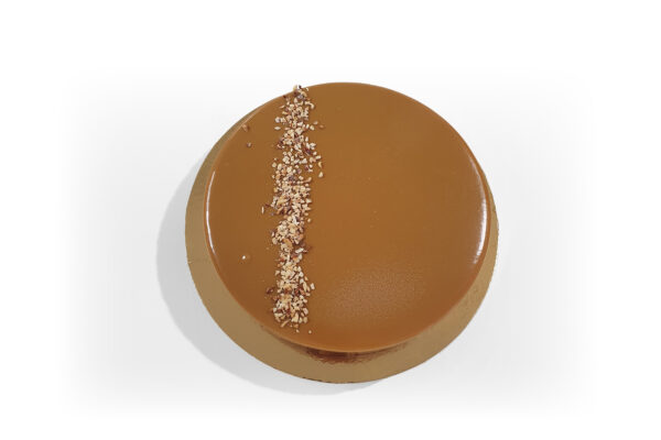 Torta a Specchio Nocciola e Cramello